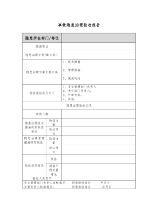 事故隐患治理验收报告(B).docx