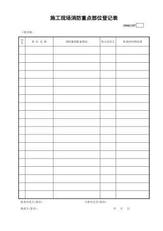 施工现场消防重点部位登记表GDAQ21207.xls