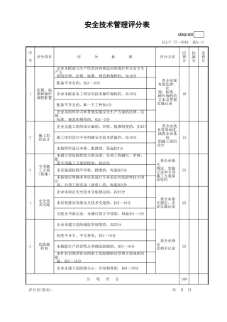 安全技术管理评分表GDAQ1402.xls