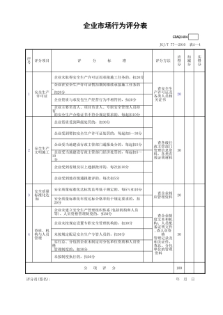 企业市场行为评分表GDAQ1404.xls