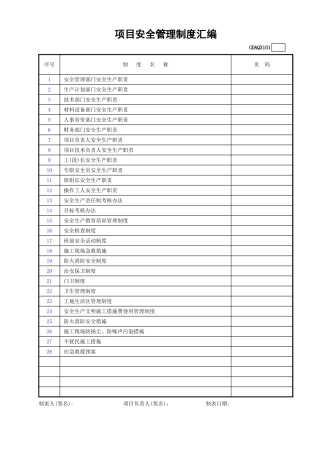 项目安全管理制度汇编GDAQ3101.xls