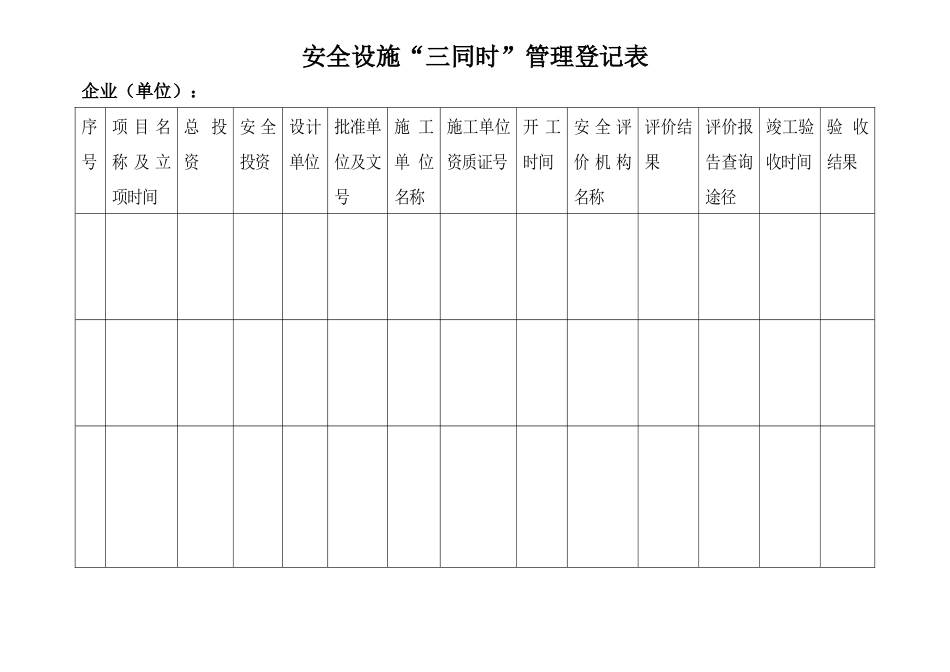 编号20 安全设施“三同时”管理台账.docx_第3页
