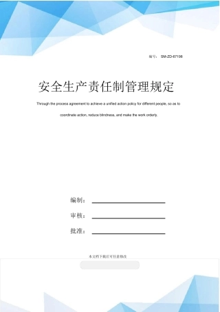 05 安全生产责任制管理规定.docx