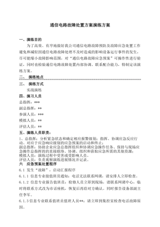 15.通信故障演练方案.doc