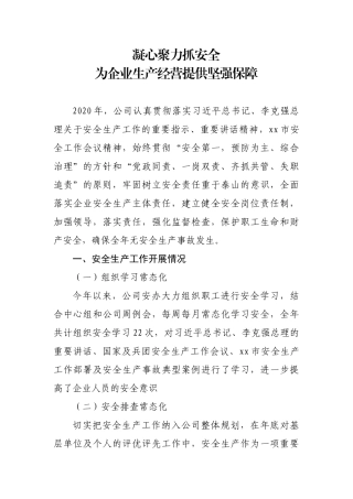 64.公司年安全生产工作总结.doc