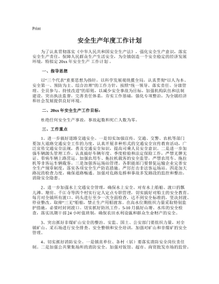 221..安全生产年度工作计划.doc