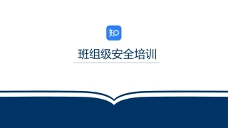 17 班组级安全培训.pptx