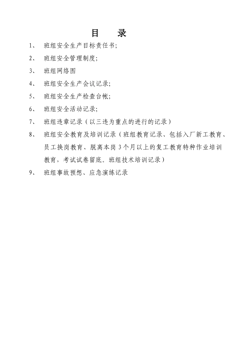 班组安全管理台帐.docx_第2页