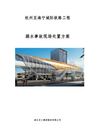 溺水事故现场处置方案.docx