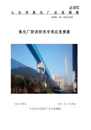 防洪防汛应急预案(新).docx