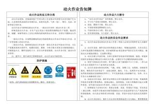 26 八大特殊作业危险告知牌（全套）.docx