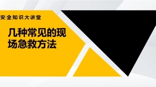 几种常见的现场急救方法.pptx