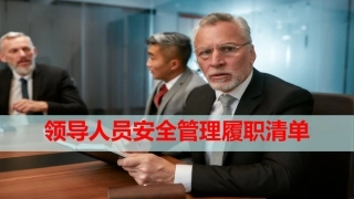 127.领导人员安全管理履职清单.ppt