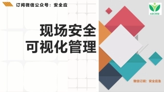 20.现场安全可视化培训课件.pptx