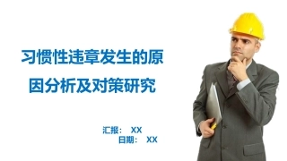 25习惯性违章发生的原因分析及对策研究.pptx
