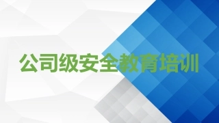 71.公司级安全教育培训.pptx