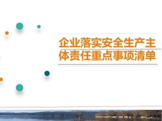132.企业落实安全生产主体责任重点事项清单（111页）.pptx