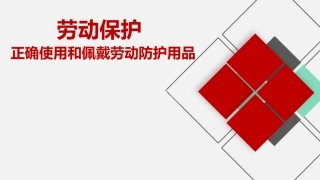 12 正确使用和佩戴劳动防护用品.pptx