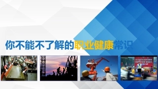 27你不能不了解的职业健康常识.ppt