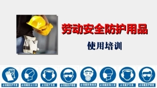 98.劳动安全防护用品使用培训.ppt