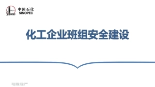 23化工企业班组安全建设.pptx