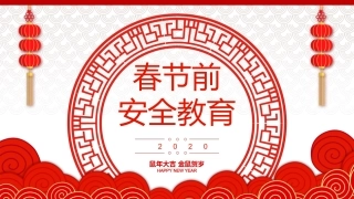 8 春节前安全教育.pptx
