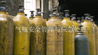 47.气瓶使用与应急处理安全培训.ppt