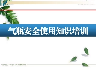 19气瓶安全使用知识培训（80页）.pptx