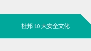 41.杜邦十大理念安全文化.ppt