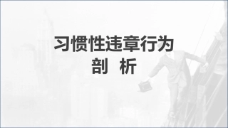 117.习惯性违章行为剖析.pptx