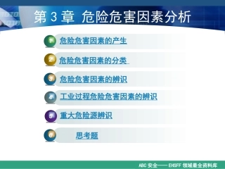 《安全评价》系统课程3：危险危害因素分析.ppt