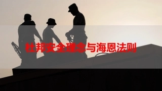 147.杜邦安全理念与海恩法则.pptx