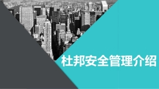 159.杜邦安全管理介绍.pptx