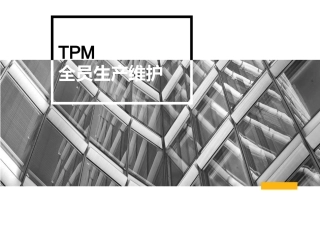 175.全员生产维护TPM培训资料.ppt
