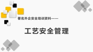 5.著名外企工艺安全管理.pptx