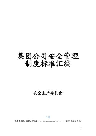 14、加021.5月集团公司安全管理制度汇编（600页）（补充4）.doc