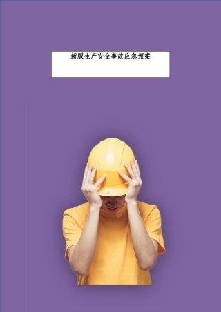 20250126工贸生产安全事故应急救援预案大全丨208页.doc