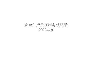 公司各级安全生产责任制考核细则表.doc