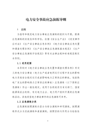 电力安全事故应急演练导则2022.docx