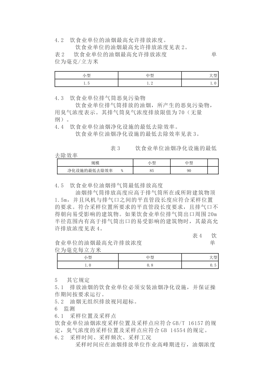 DB37 597—2006山东省饮食油烟排放标准.docx_第3页