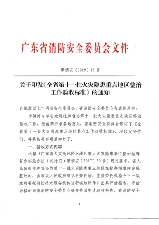 转发省消安委关于印发《全省第十一批火灾隐患重点地区整治工作验收标准》的通知.pdf