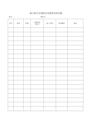 10.新从业人员三级安全教育培训台账.doc