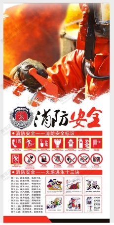 消防宣传栏展板海报展架XF-PSD-0202.jpg