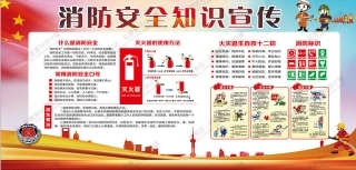 消防宣传栏展板海报（横）XF-PSD-0052.jpg