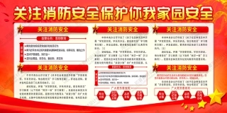 消防宣传栏展板海报（横）XF-PSD-0066.jpg