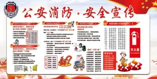 消防宣传栏展板海报（横）XF-PSD-0091.jpg