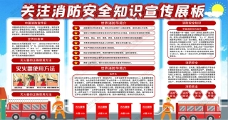 消防宣传栏展板海报（横）XF-PSD-0109.jpg