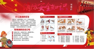 消防宣传栏展板海报（横）XF-PSD-0113.jpg