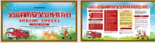 消防宣传栏展板海报（横）XF-PSD-0120.jpg