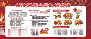 消防宣传栏展板海报（横）XF-PSD-0125.jpg